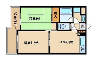 エスポワール与野の物件間取画像